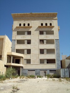 Unfinished building on JETS campus
